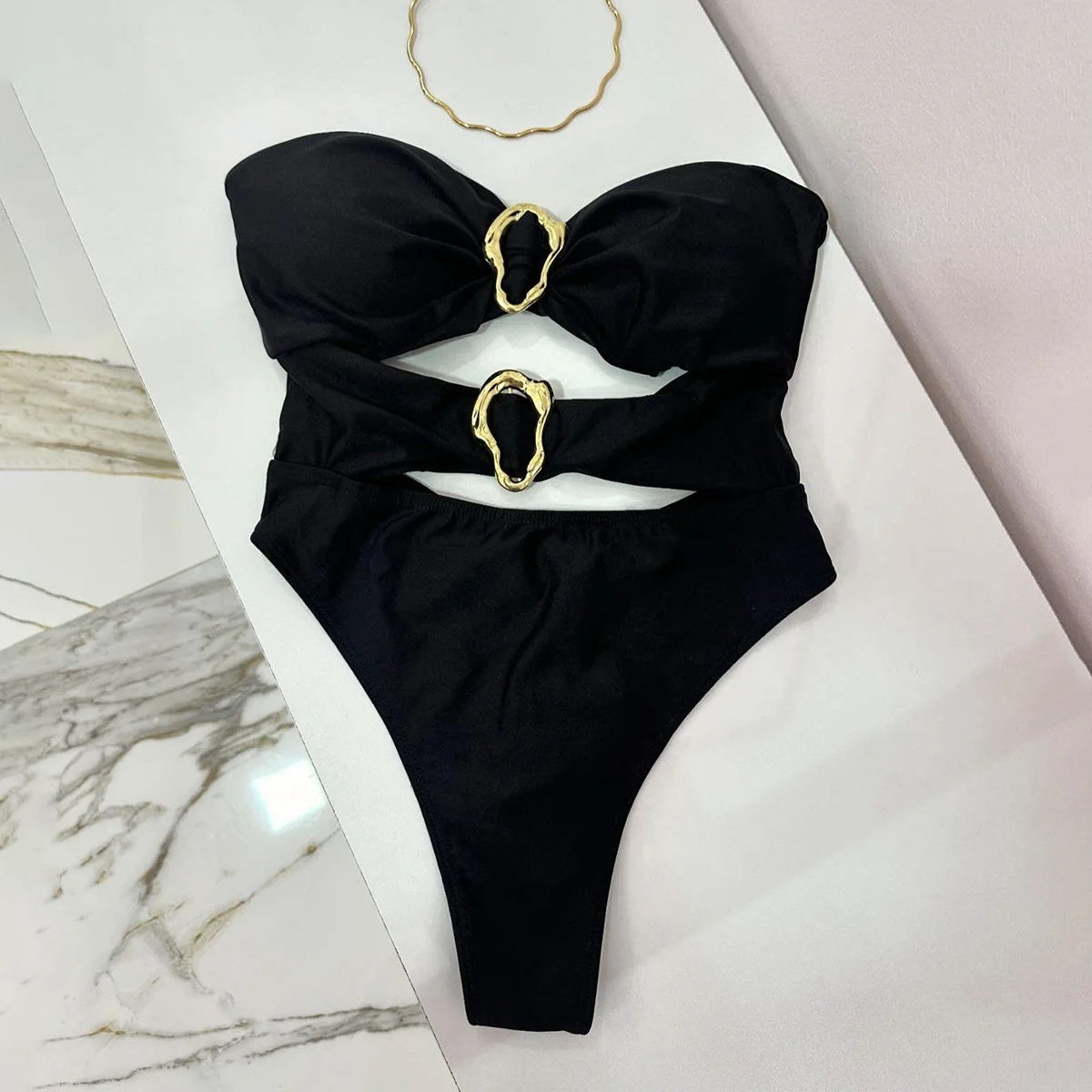 Body Feminino Tomara que Caia Suplex com Fivela