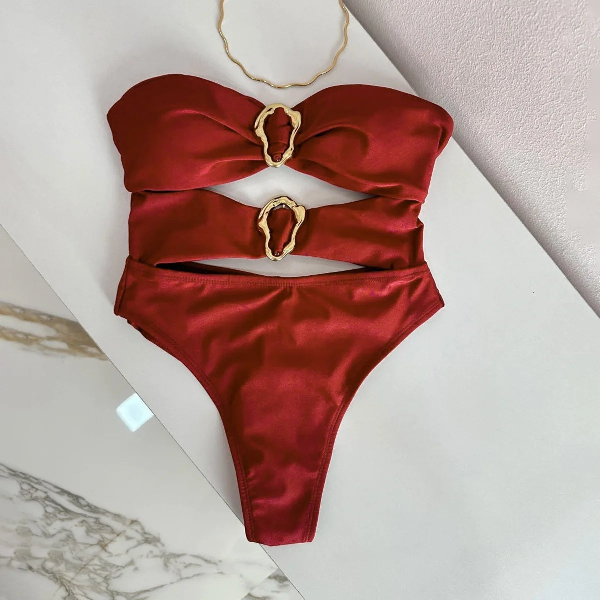 Body Feminino Tomara que Caia Suplex com Fivela