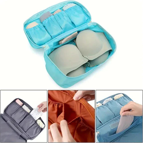 Bolsa de Armazenamento para Roupas Íntimas Portátil