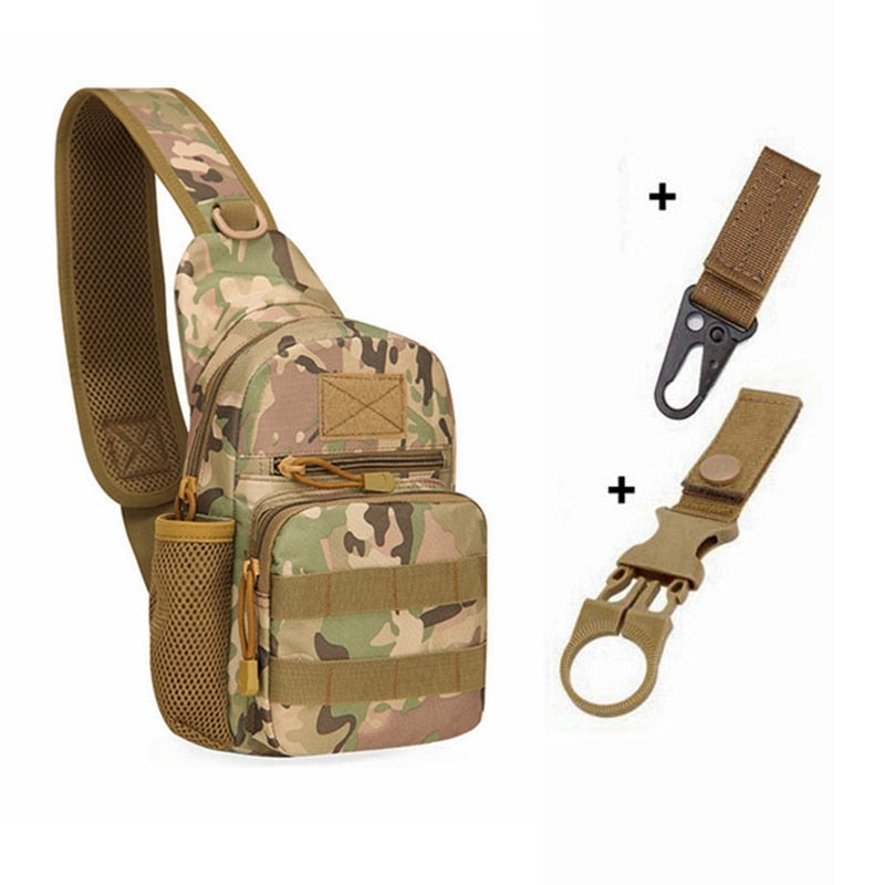 Bolsa Militar de Ombro Masculina