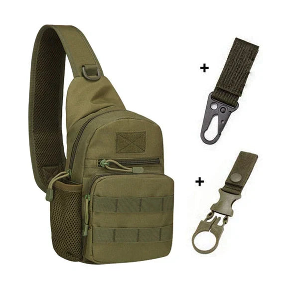 Bolsa Militar de Ombro Masculina