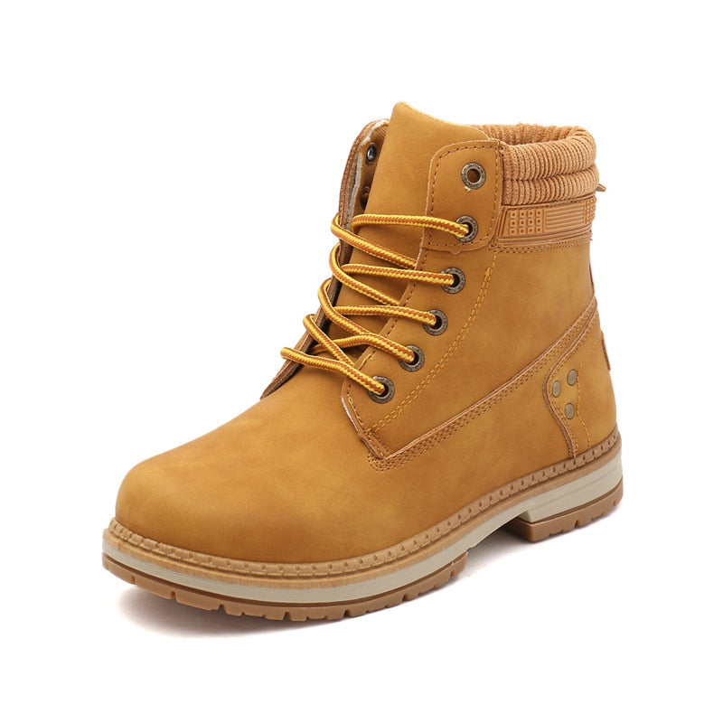 Bota em Couro Feminina de Inverno | WinterLeather