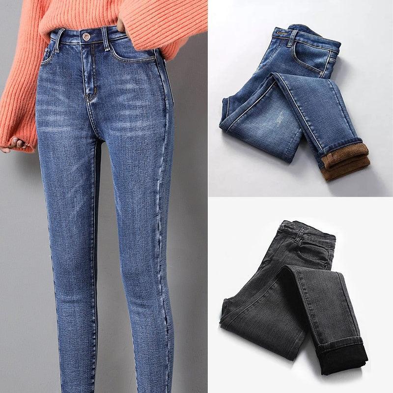 Calça Jeans Térmica Feminina | WarmFit