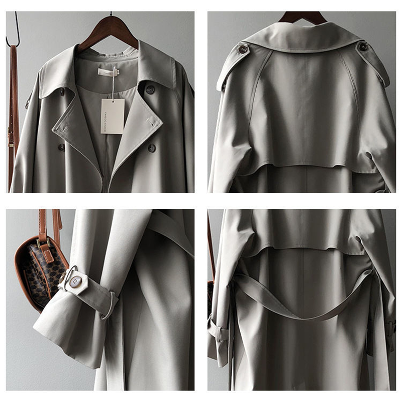 Casaco Feminino Clássico Longo | ChicLuxe