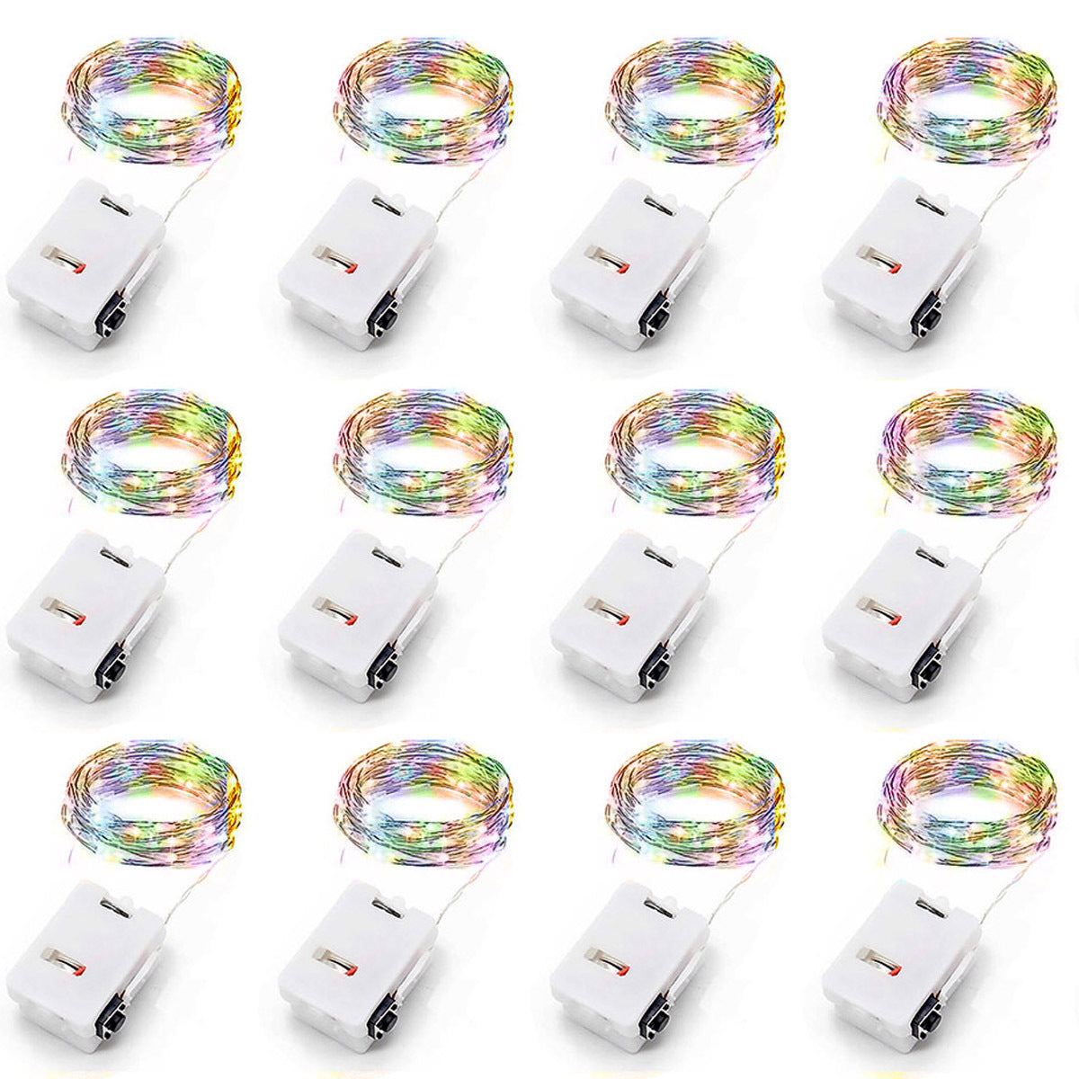 Cordão Fio Fada de Luz Led Pisca Pisca com Bateria