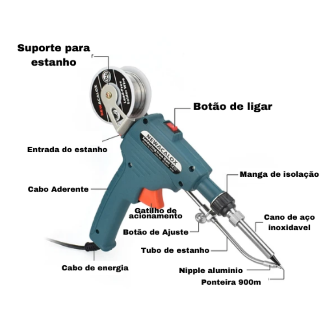 Pistola De Soldagem Automática | Light Welding