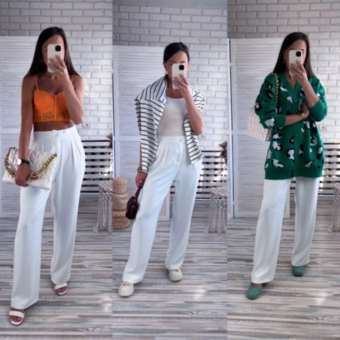 Calça Com Cós Alto | Beautiful Comfort