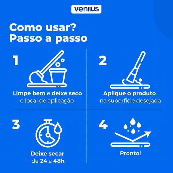 Kits de Selantes Impermeabilizantes de Infiltrações e Vazamentos Veniius