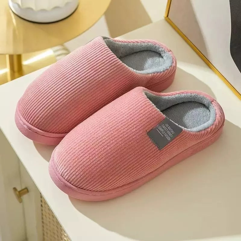 Pantufa Unissex de Inverno para Adultos Pelúciado