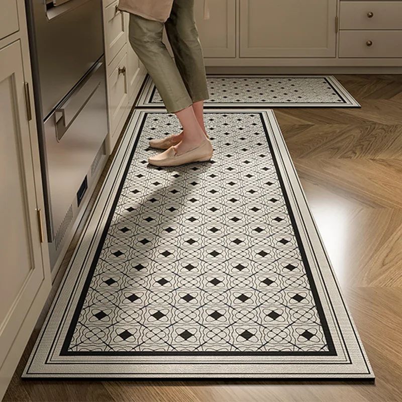 Tapete Passadeira de Cozinha Super Absorvente Antiderrapante