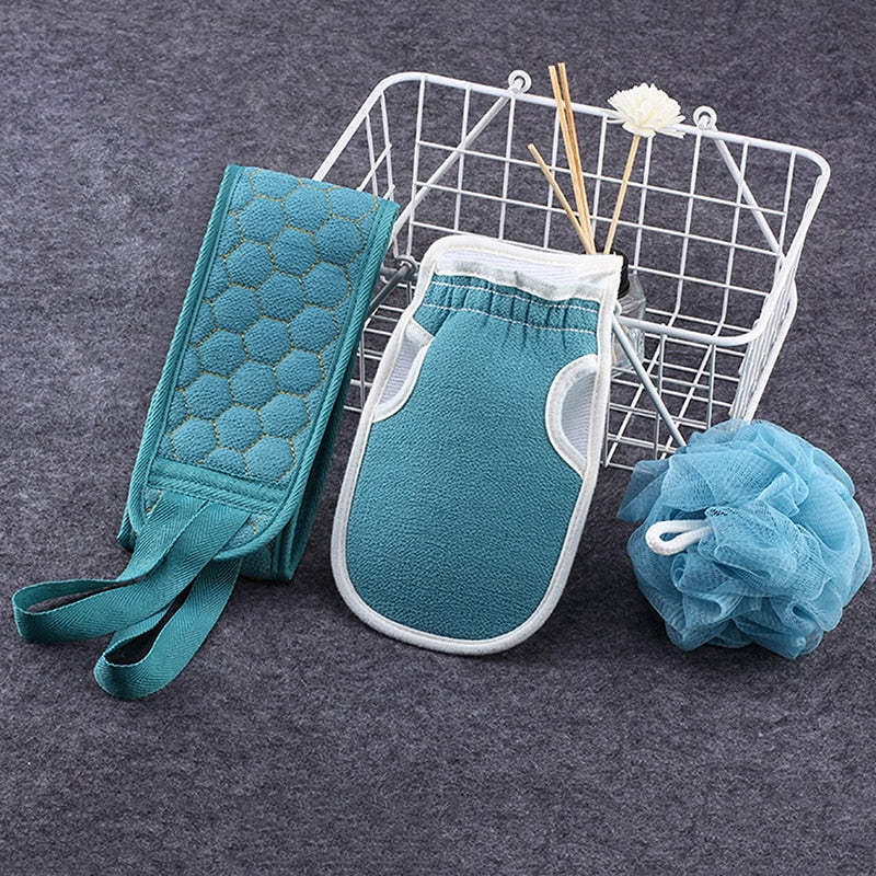 Kit Escova Para As Costas | Easy Cleaning 3 Em 1