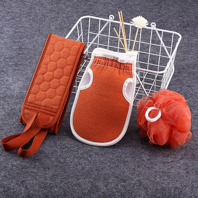 Kit Escova Para As Costas | Easy Cleaning 3 Em 1