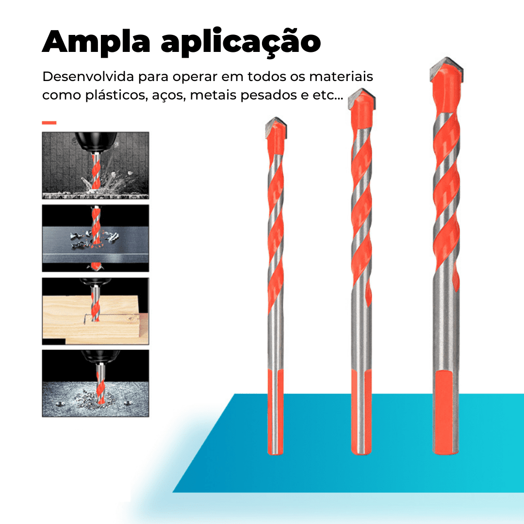 Brocas Diamantada Drill | Kit Completo (Queima De Estoque 🔥)