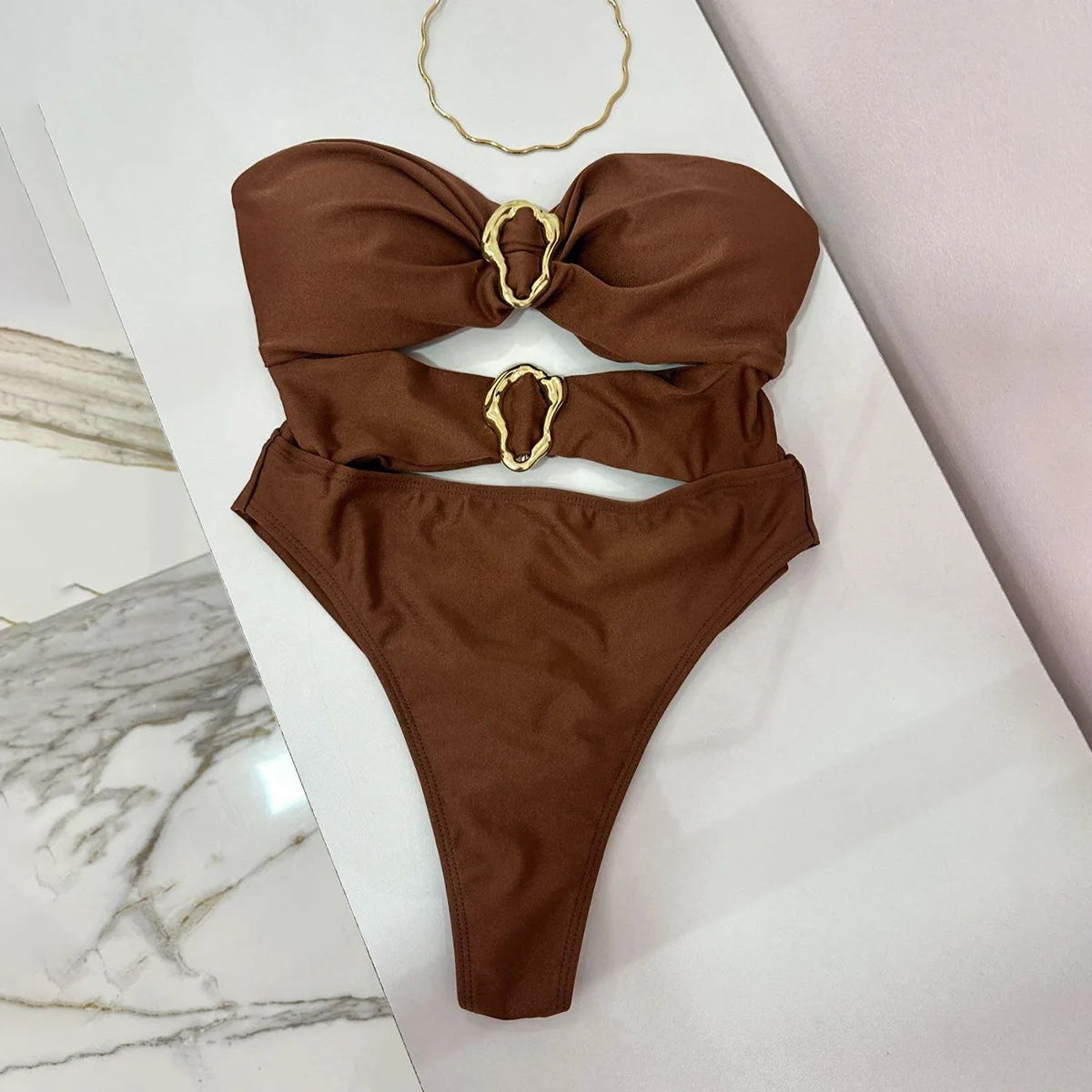 Body Feminino Tomara que Caia Suplex com Fivela