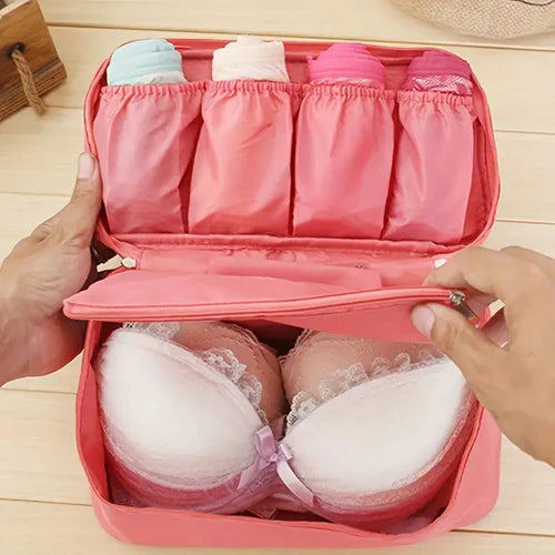 Bolsa de Armazenamento para Roupas Íntimas Portátil