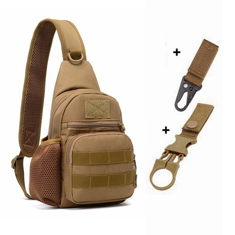 Bolsa Militar de Ombro Masculina