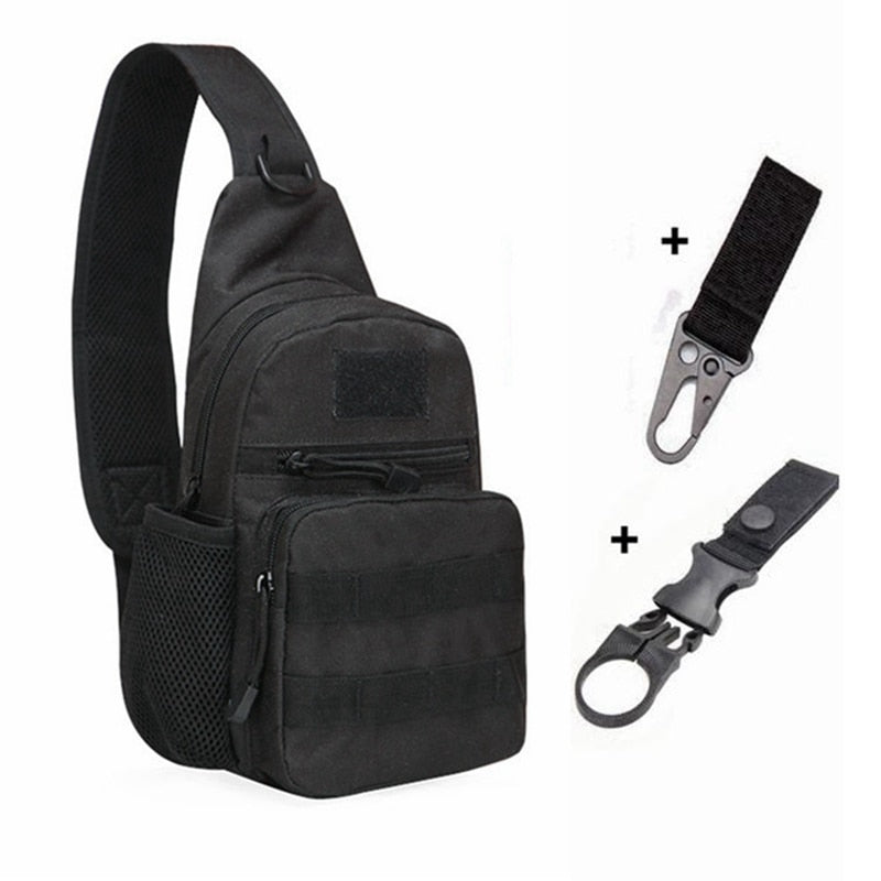 Bolsa Militar de Ombro Masculina