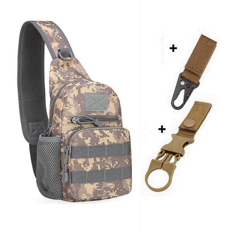 Bolsa Militar de Ombro Masculina