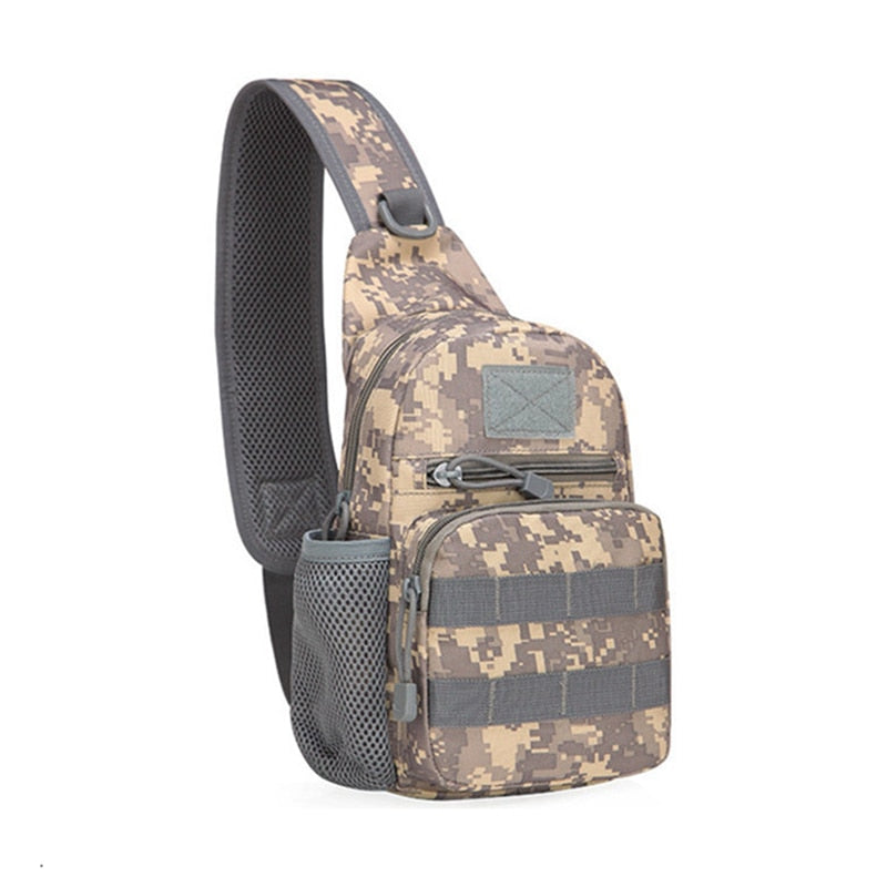 Bolsa Militar de Ombro Masculina