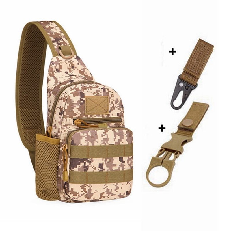 Bolsa Militar de Ombro Masculina