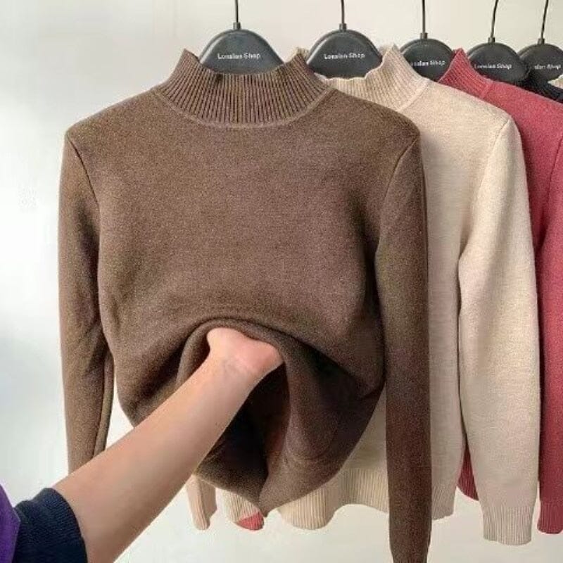 Suéter Feminino Forrado em Veludo | VelvetSoft [COMPRE 1 LEVE 2]
