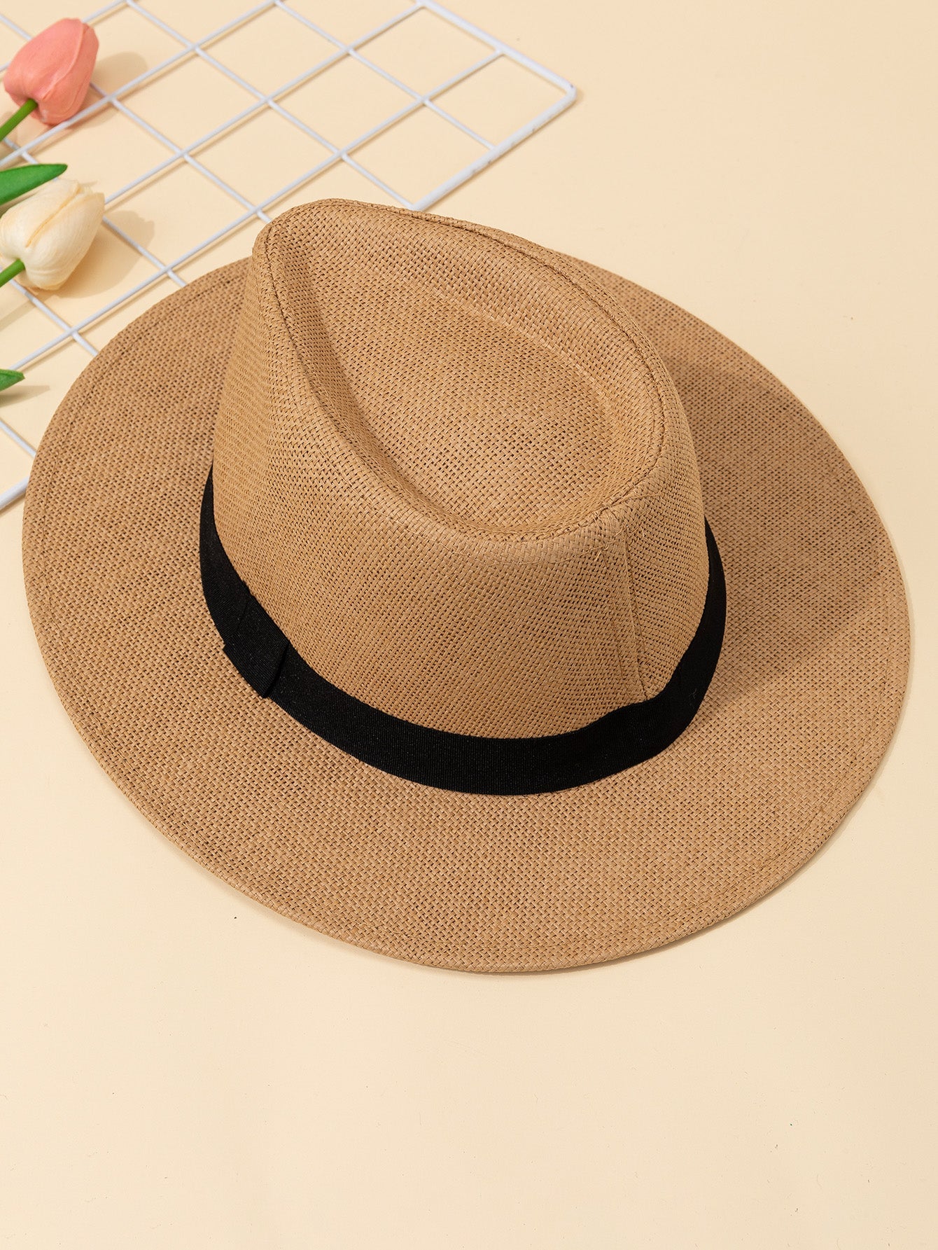 Chapéu Masculino Panamá de Verão para Praia