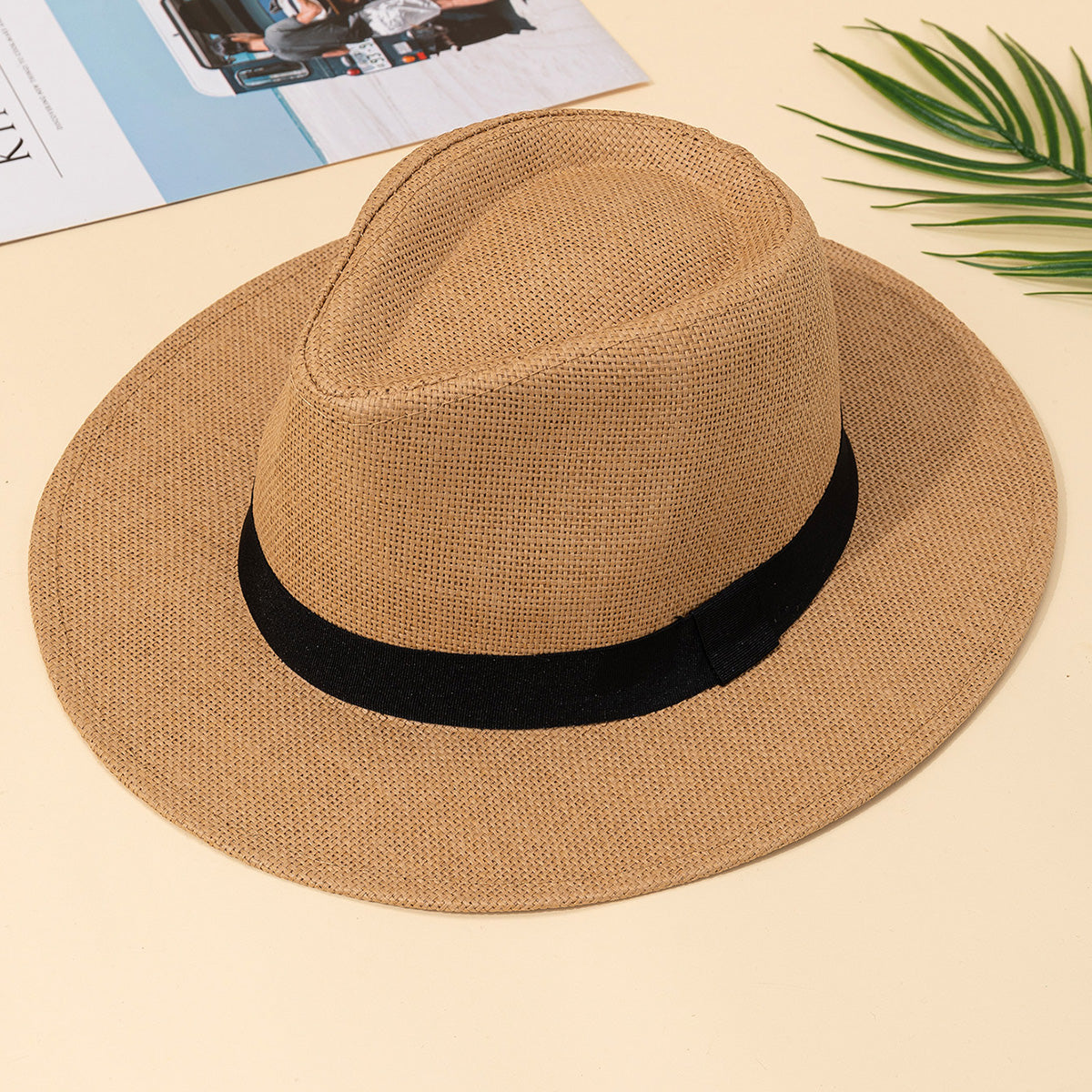 Chapéu Masculino Panamá de Verão para Praia