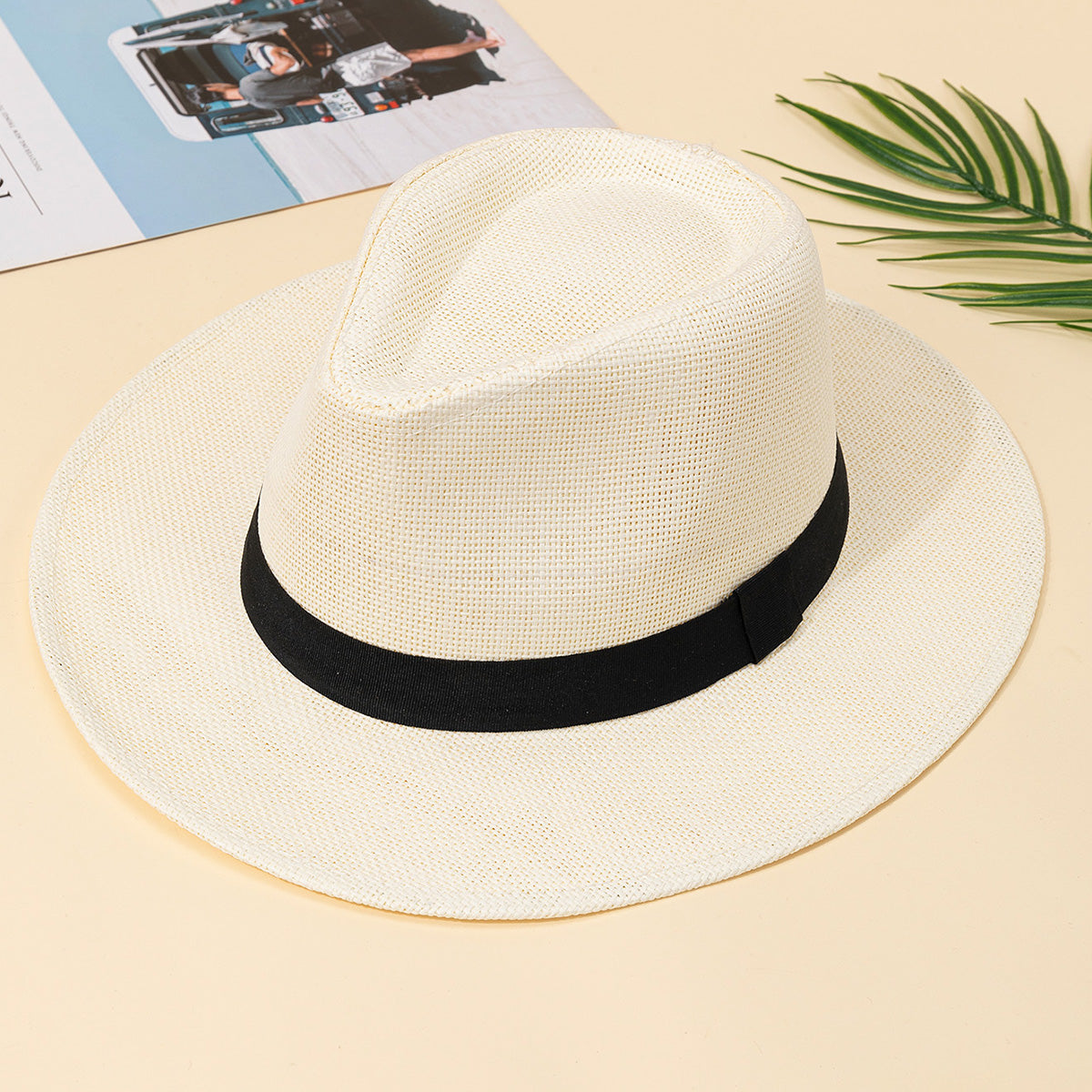Chapéu Masculino Panamá de Verão para Praia