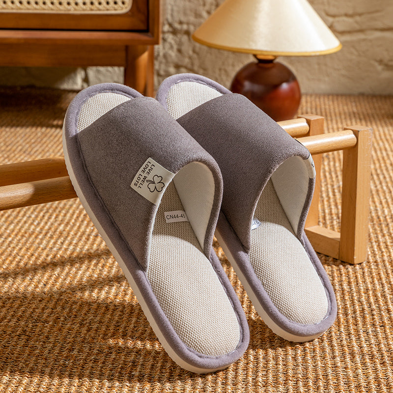 Chinelo Pantufa Masculino com Sola Macia e Antiderrapante