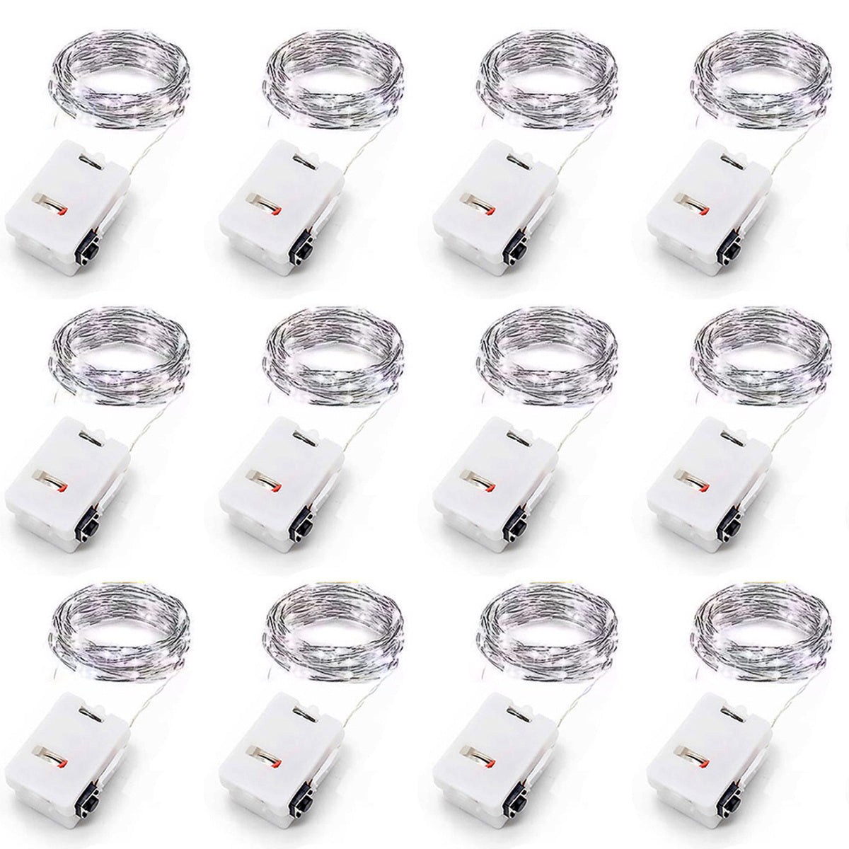 Cordão Fio Fada de Luz Led Pisca Pisca com Bateria