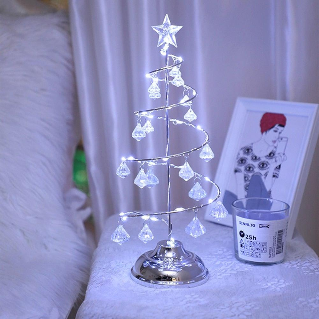 Árvore De Natal Em Led Brilhante Decorativa