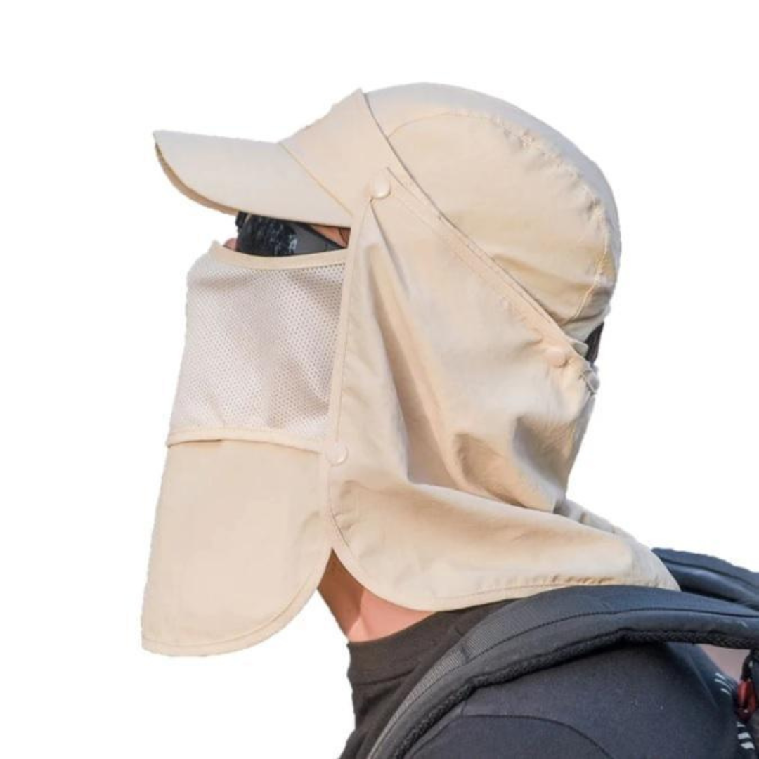 Boné para Pesca com Proteção UV 4 em 1 | Comfort Cap