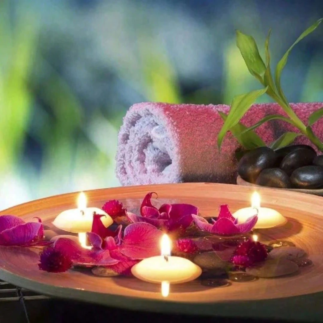 Discos de Velas Flutuantes Brancas para Decoração