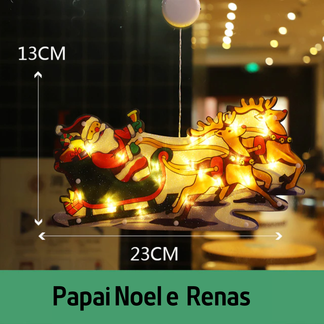 Luzes Suspensas De Natal Para Decoração