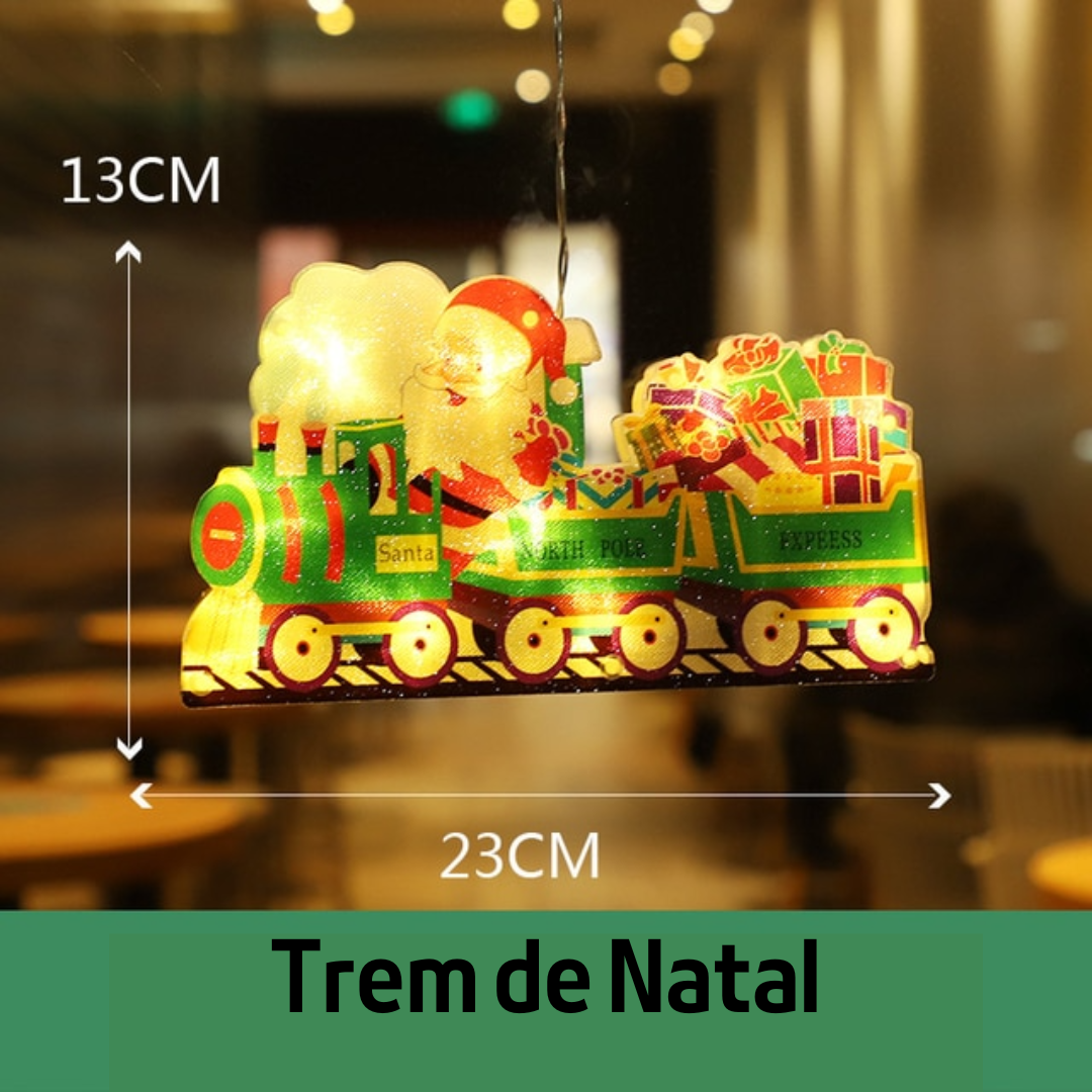 Luzes Suspensas De Natal Para Decoração