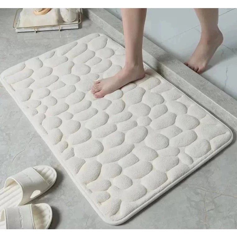 Kit 2 Tapetes Antiderrapantes Soft de Alta Absorção