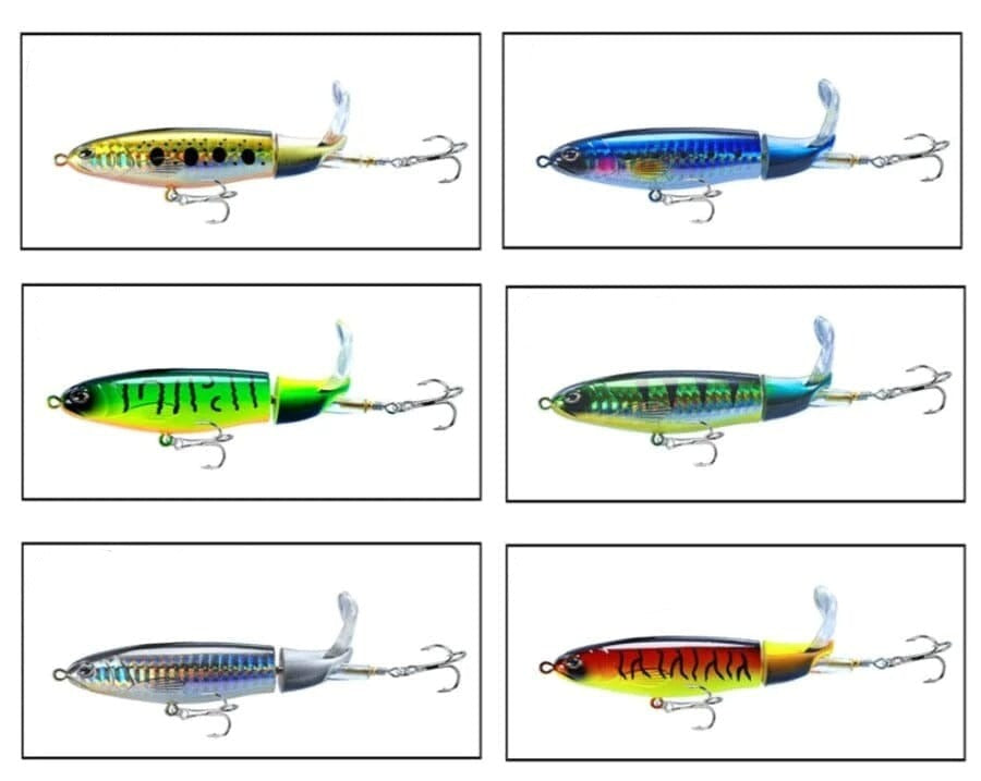 Iscas Artificiais Realistas Para Pesca ProFish | Kit Completo