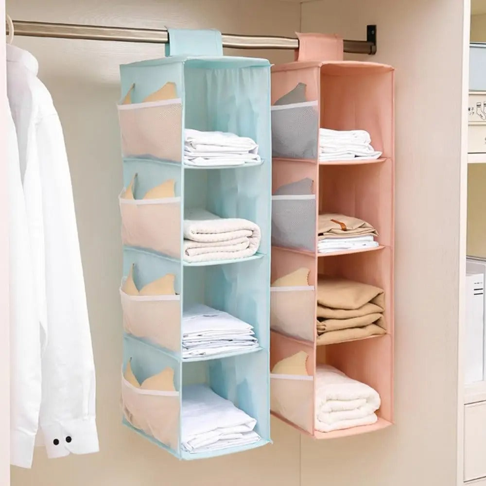 Organizador de Guarda-roupa Suspenso Multicamadas | ClosetMax