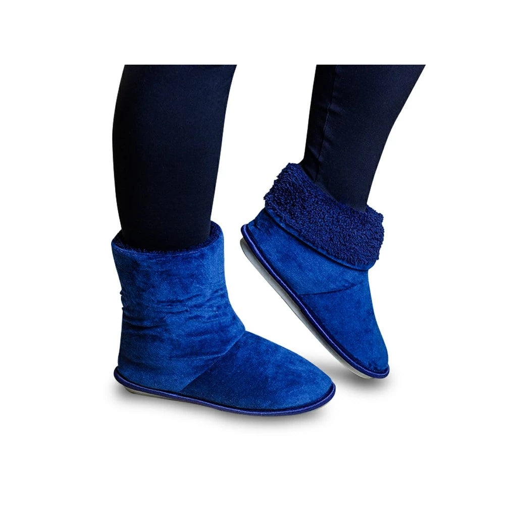 Pantufa Bota de Inverno Unissex Peluciada e Antiderrapante