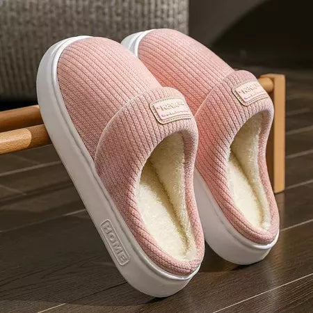 Pantufa Unissex Forrada Antiderrapante para Inverno