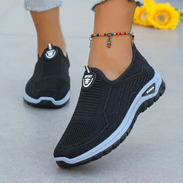 Tênis Feminino Slip On Respirável Antiderrapante para Caminhada | AirStride