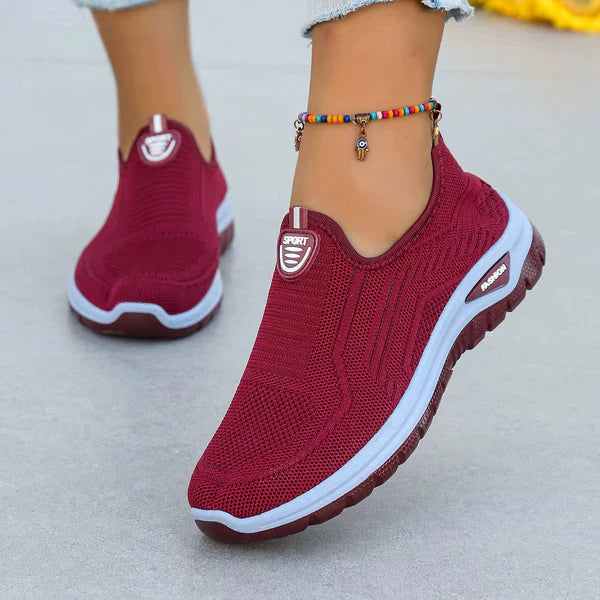 Tênis Feminino Slip On Respirável Antiderrapante para Caminhada | AirStride