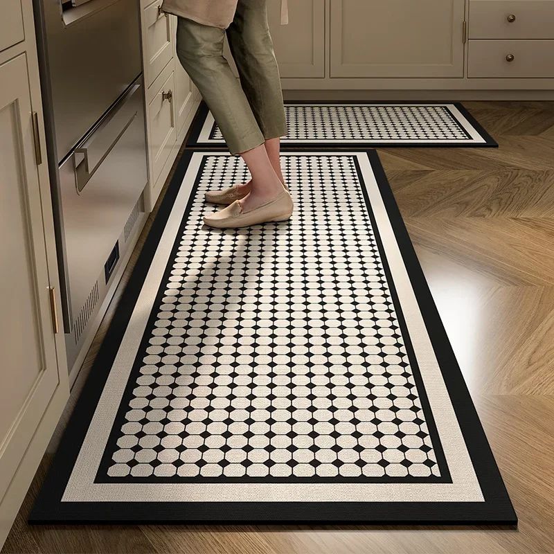 Tapete Passadeira de Cozinha Super Absorvente Antiderrapante