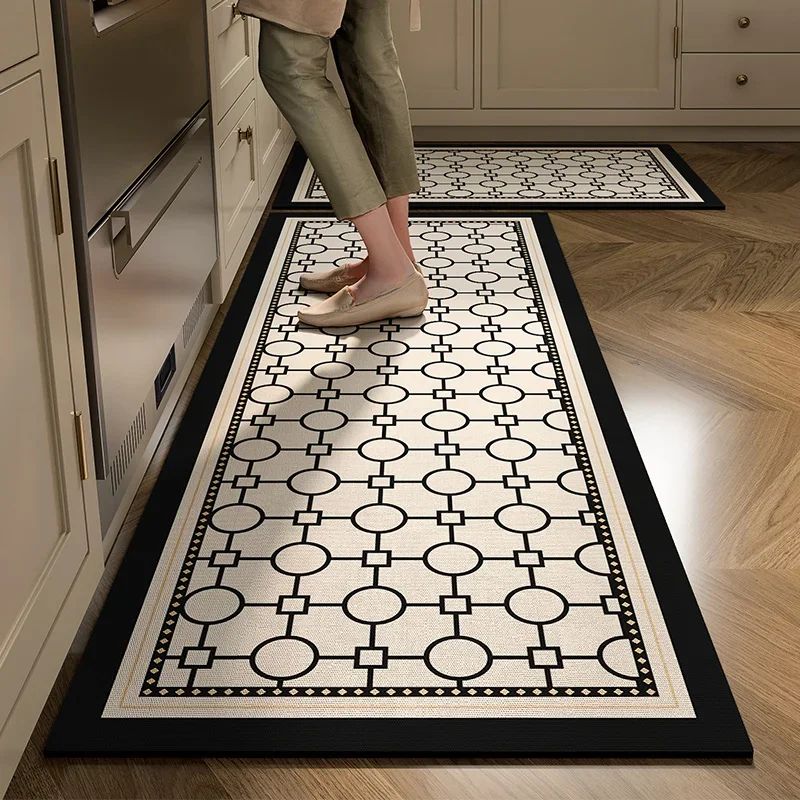 Tapete Passadeira de Cozinha Super Absorvente Antiderrapante