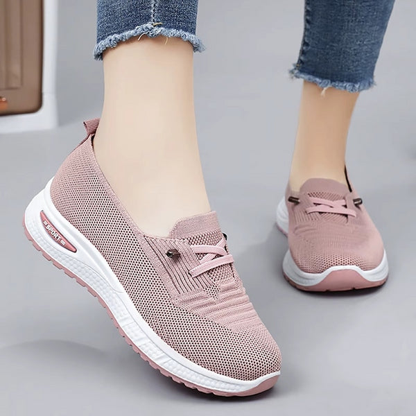 Tênis Feminino Slip On em Malha Respirável Antiderrapante | AirMesh