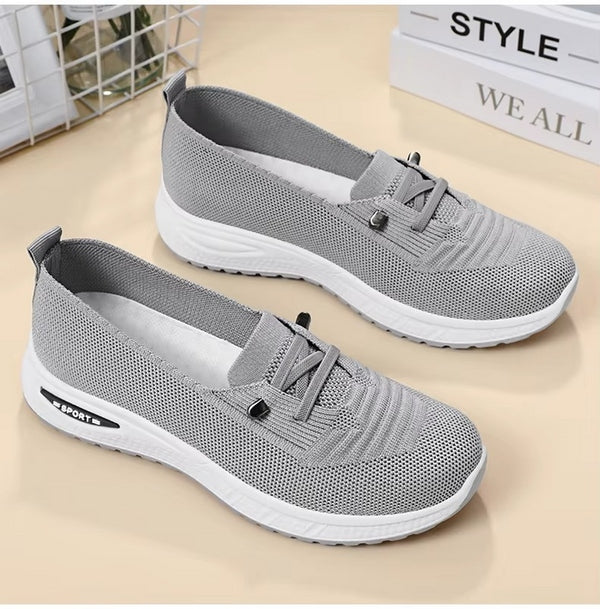 Tênis Feminino Slip On em Malha Respirável Antiderrapante | AirMesh