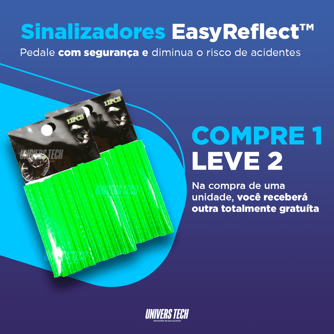 Sinalizadores EasyReflect™ | COMPRE 1 LEVE 2